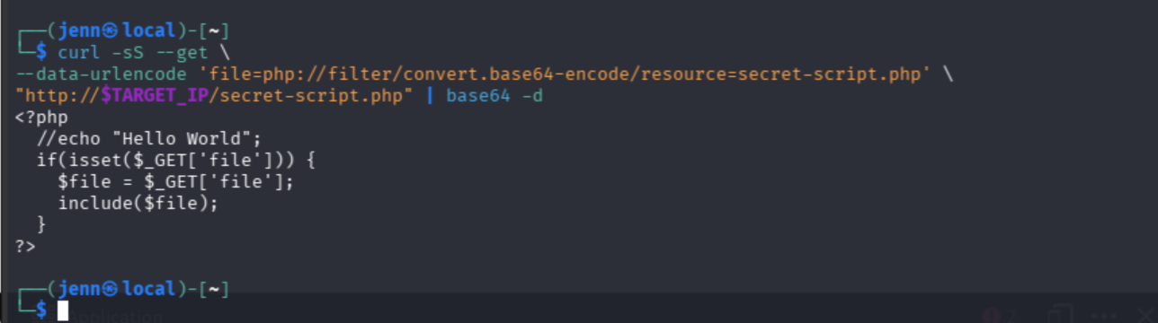 Decoded PHP source from secret-script.php